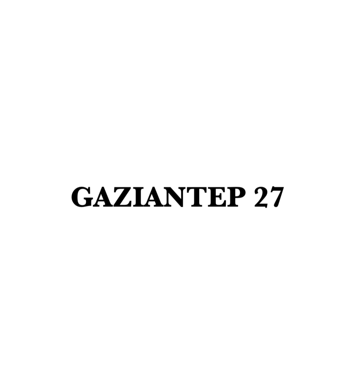 GAZIANTEP 27 - CARSTICKYZ