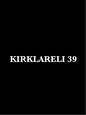 KIRKLARELI 39 - CARSTICKYZ