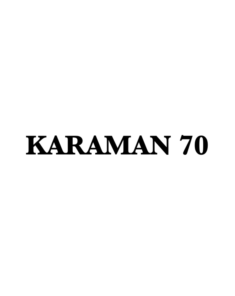 KARAMAN 70 - CARSTICKYZ